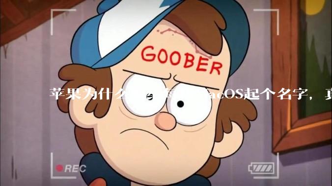 苹果为什么要给每代MacOS起个名字，真以为人们记得住分得清吗？