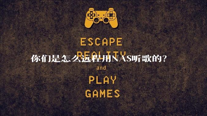 你们是怎么远程用NAS听歌的？